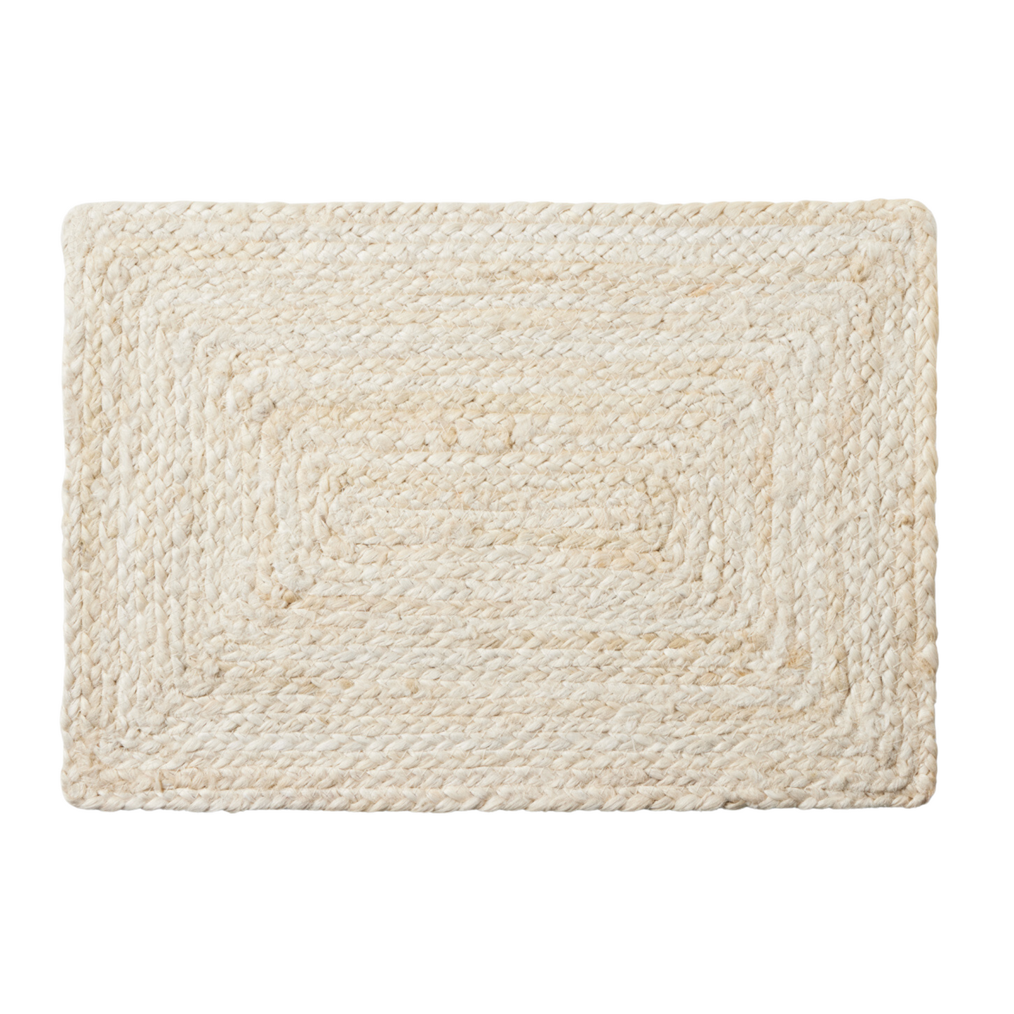 Set of 4 Rectangular Grant Ivory Placemats