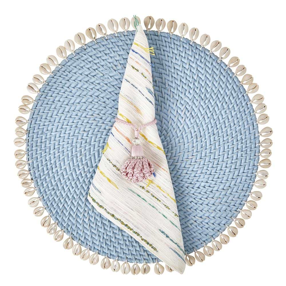 Capiz Placemat with Shell Border