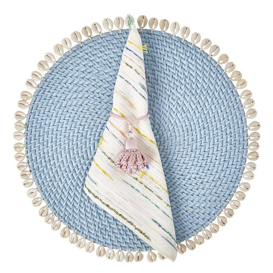Capiz Placemat with Shell Border