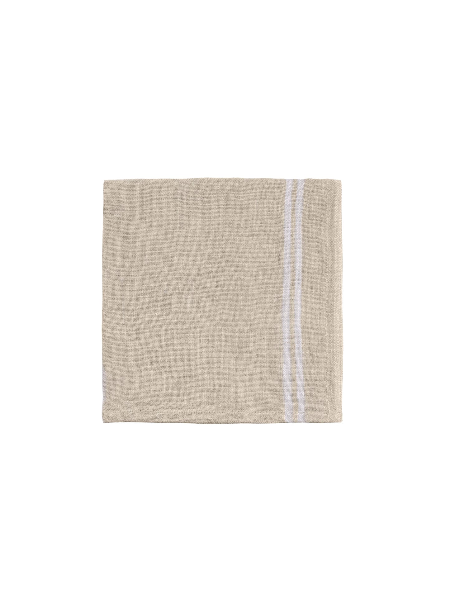 Charvet Editions Country Linen Collection White Napkins Weston Table