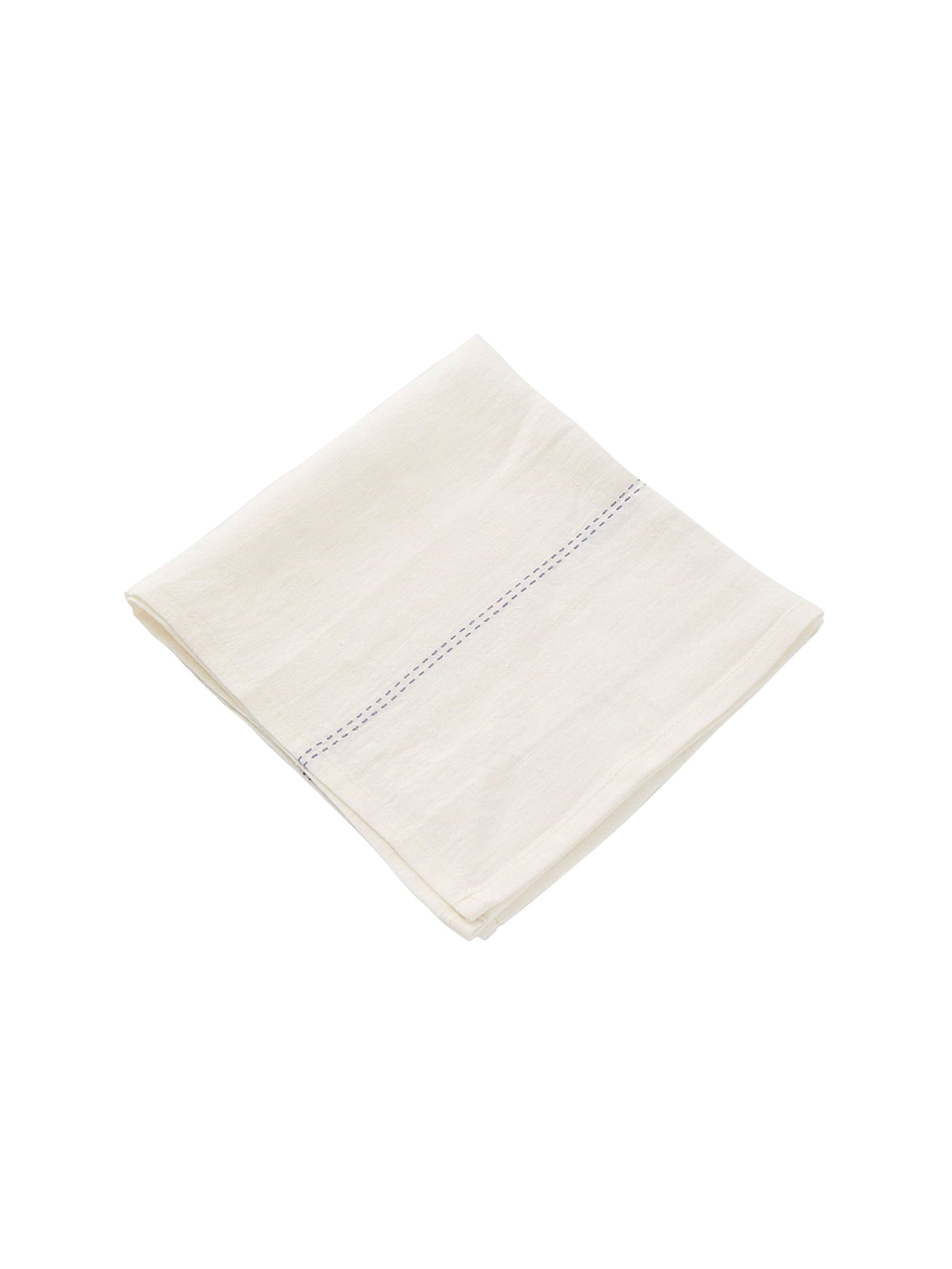 Charvet Editions Rythmo Figue Linen Collection Napkin Weston Table