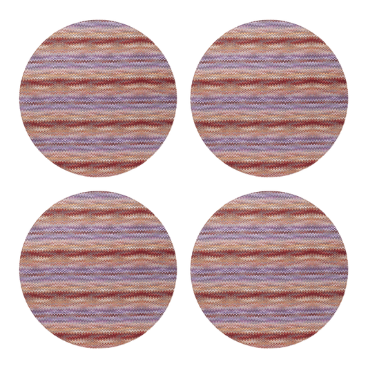 Bodrum Linens Nova Round Placemats, Set of 4