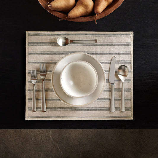 Stripe Placemat - Natural Stripe