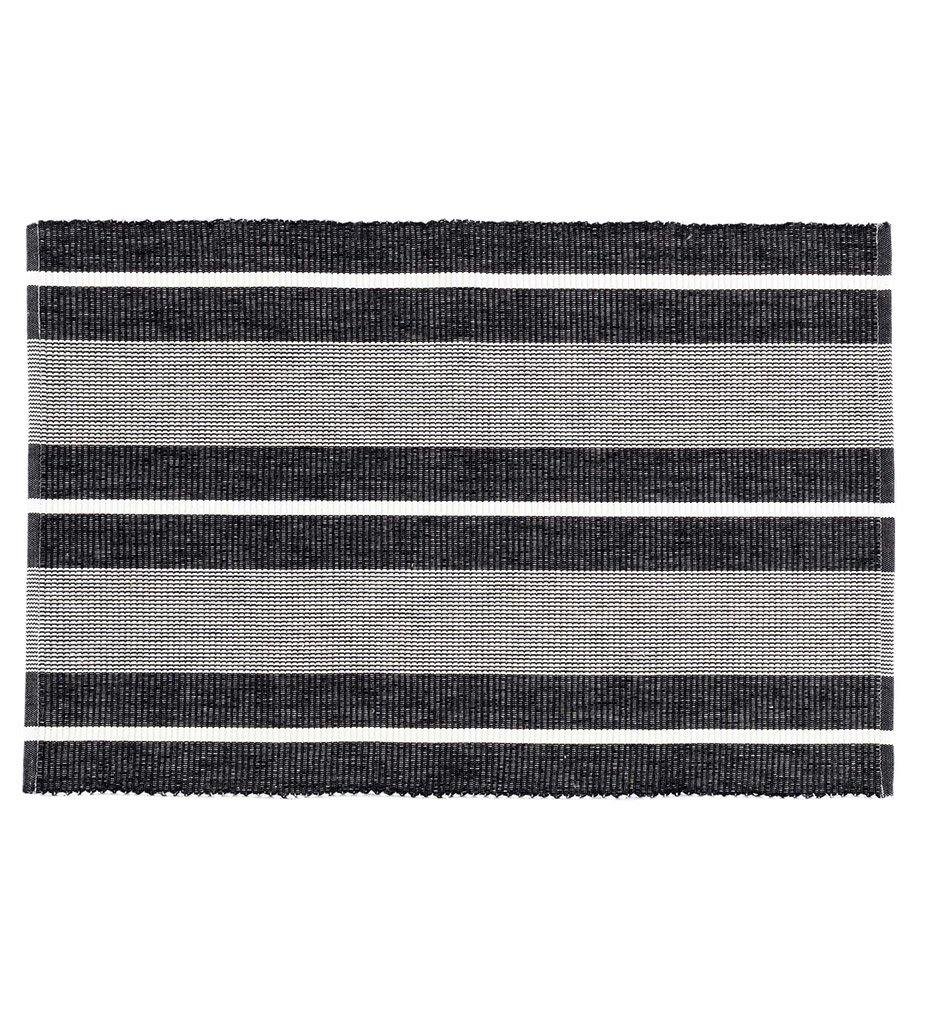 Berkeley Black Stripe Placemat - Set of 4