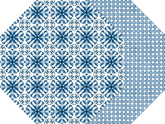 Two Sided Octagonal Porto Placemats