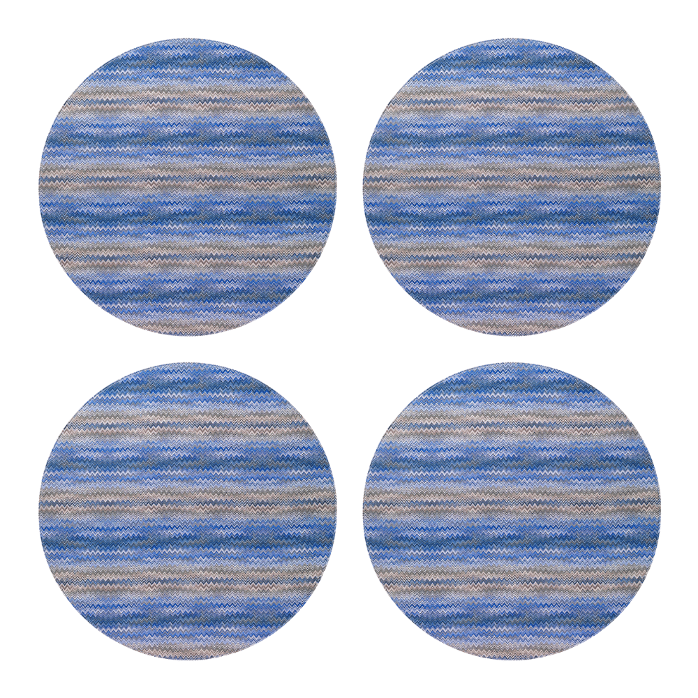 Bodrum Linens Nova Round Placemats, Set of 4