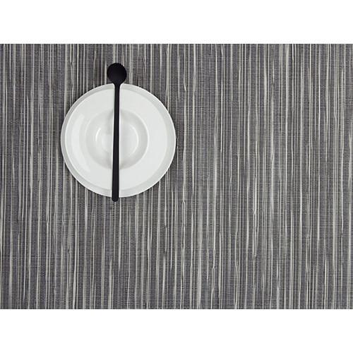 Chilewich: Rib Weave Woven Vinyl Placemats Set of 4 Placemats Chilewich Rectangle (14" x 19") Pearl Rib Weave