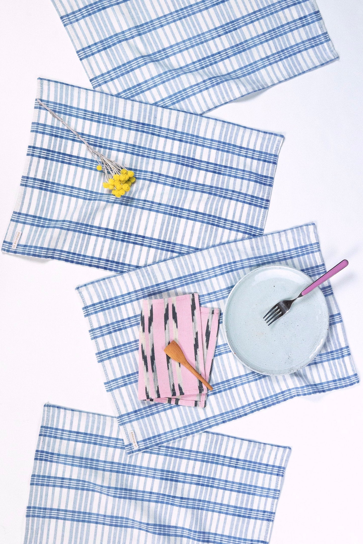 Coco Plaid Placemat Set