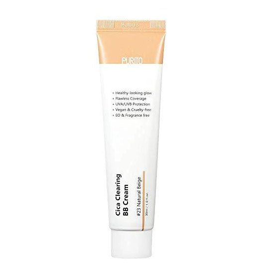 Buy Purito Cica Clearing BB Cream 30ml at Lila Beauty - Korean and Japanese Beauty Skincare and Makeup Cosmetics