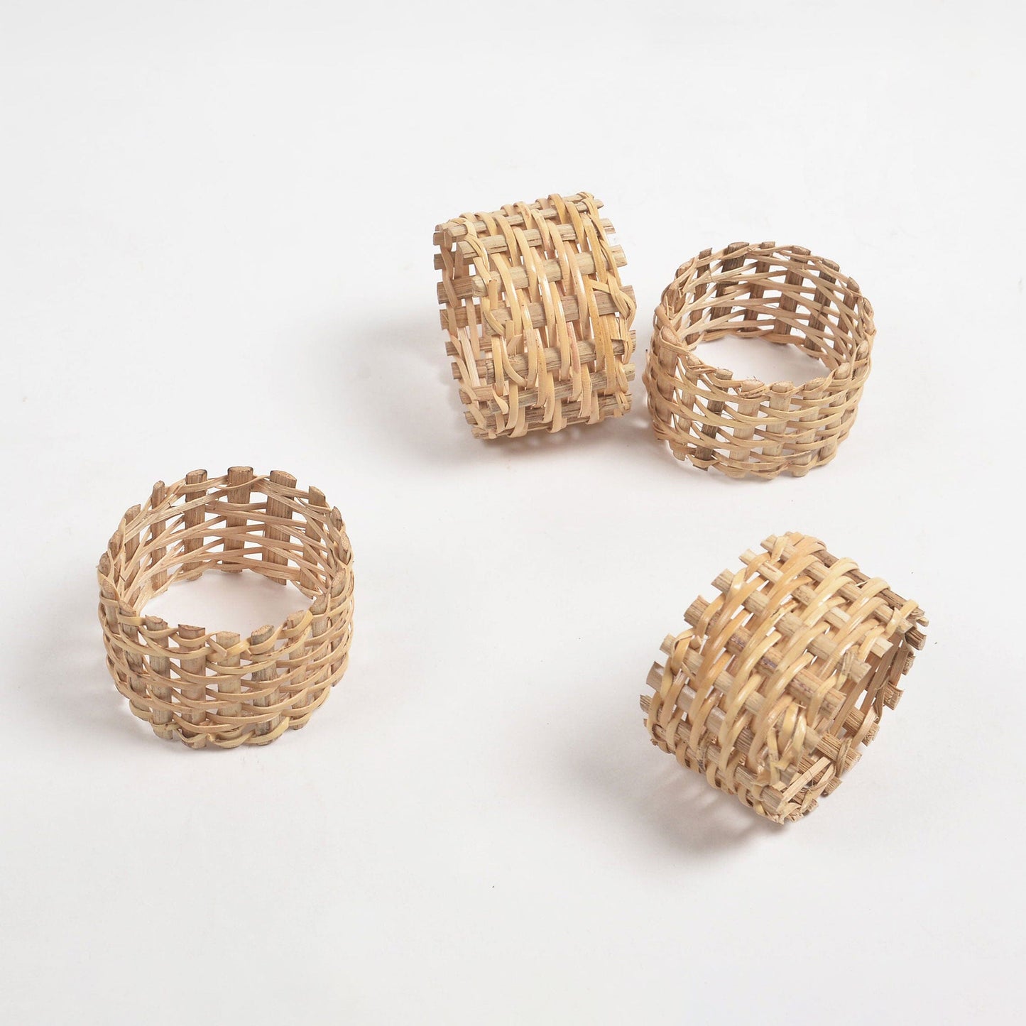 Cane Napkin Ring Set