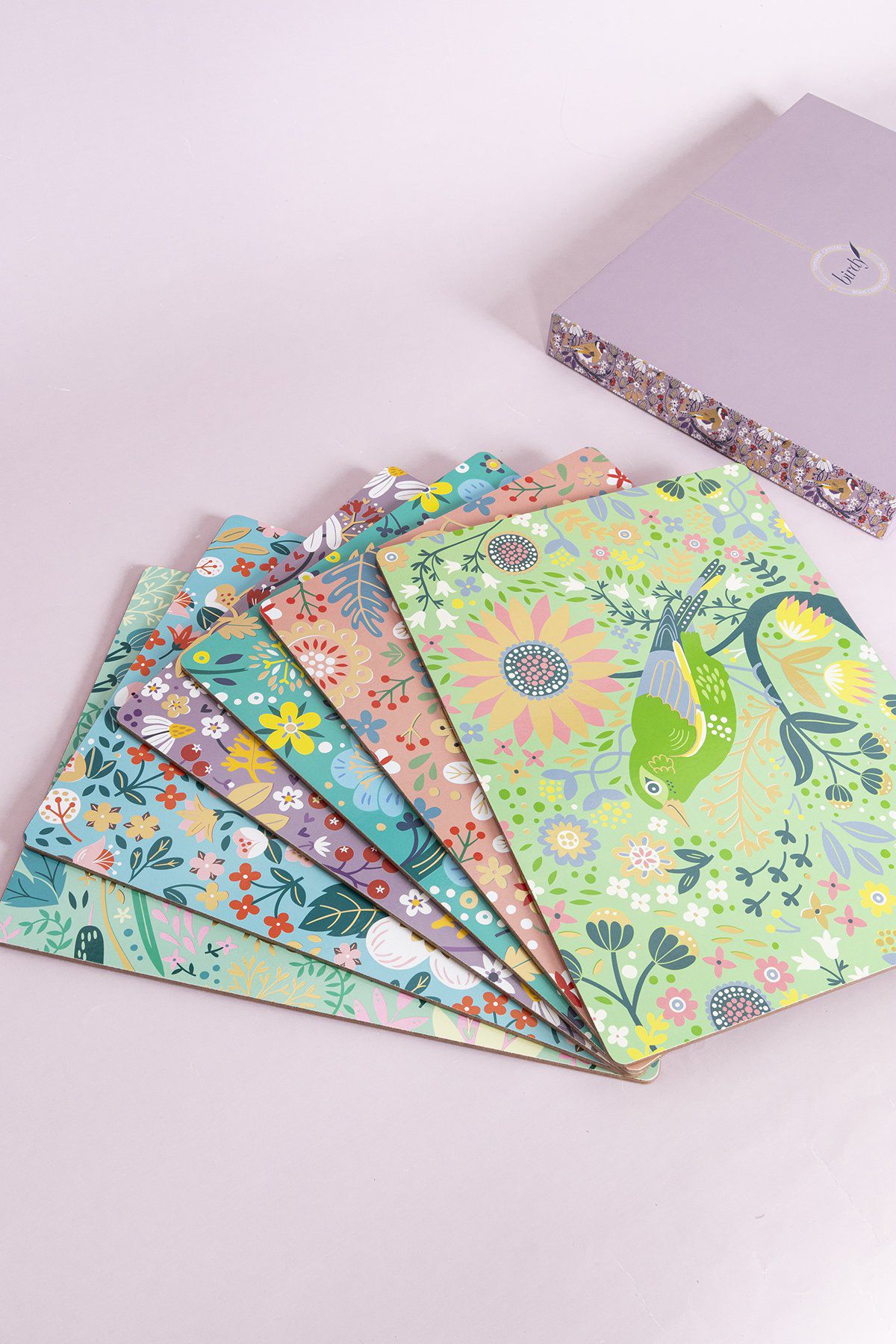Birdy Set of 6 Placemats