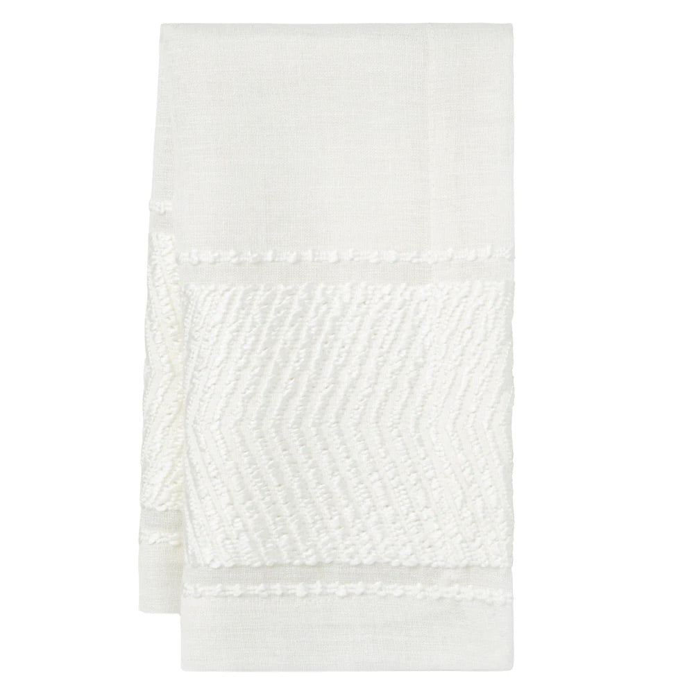Ivory Napkin - Bianca Table Linens by Mode Living | Fig Linens