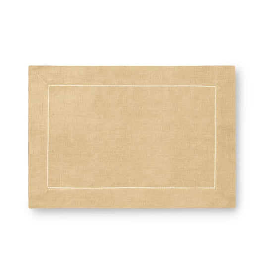 Fig Linens - Sferra Table Linens - Festival Placemats - Almond
