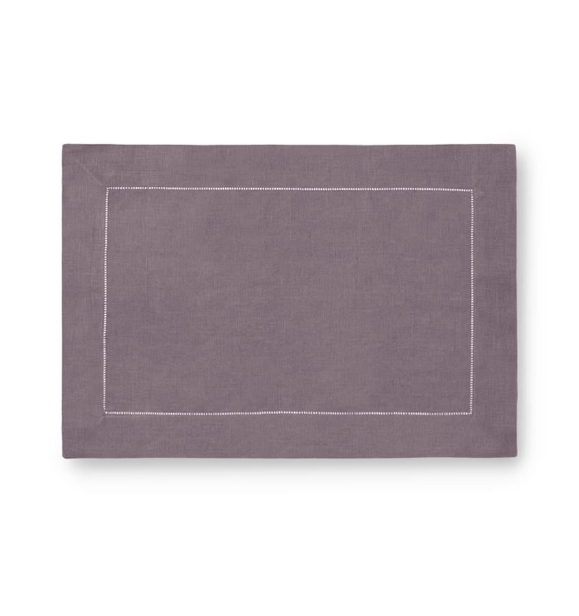 Fig Linens - Sferra Table Linens - Festival Placemats - Mauve