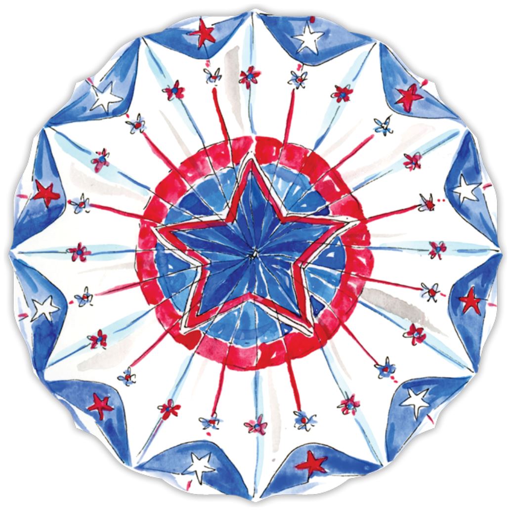 Star Pinwheel Paper Placemats
