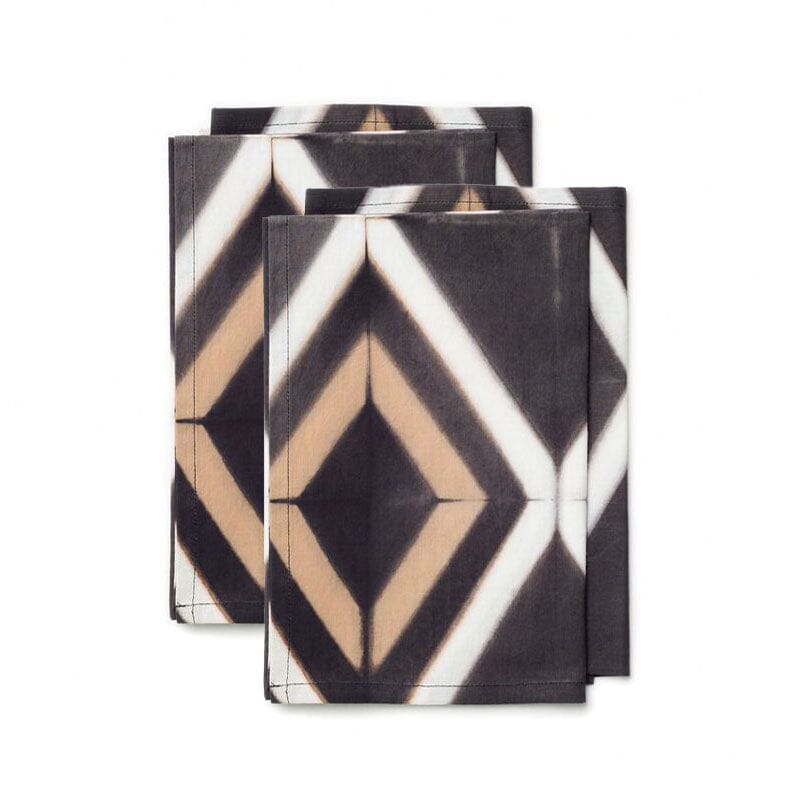 Tisa Black Napkin Set
