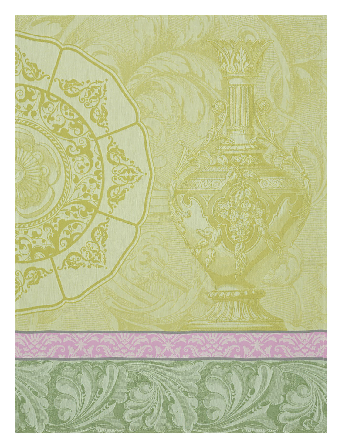 Tea Towel Baroque Porcelaine