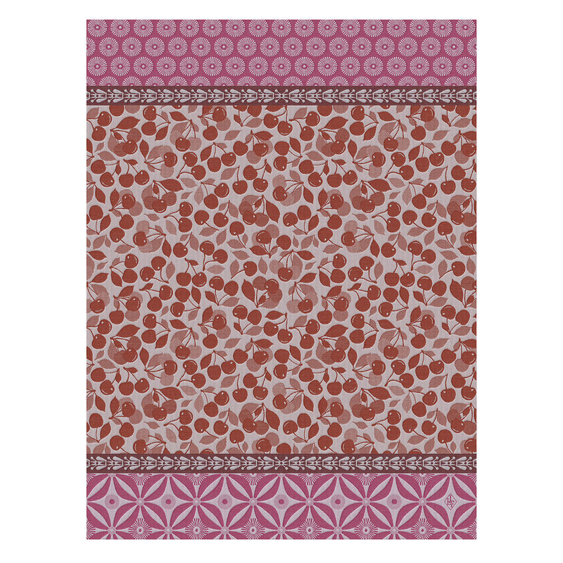 Cerises Tea Towel