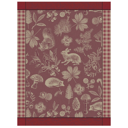 Dans Bois Tableau Tea Towel