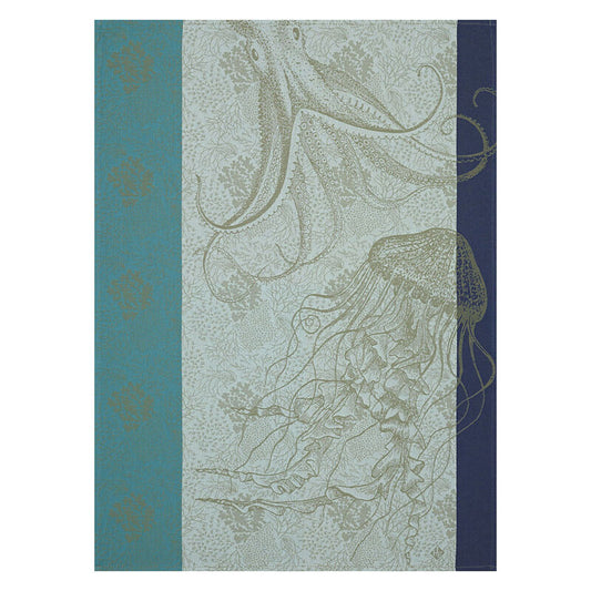 Tea Towel Fonds Marins Meduse - Pacific